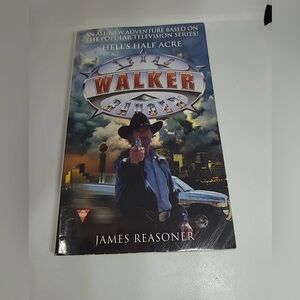 Hell's Half Acre Walker Texas Ranger Paperback Book Chuck Norris Movie Tie In